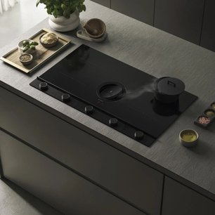 Варочная панель с вытяжкой Elica NIKOLATESLA UNPLUGGED BL/F/90 фото 4 в Челябинске