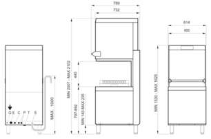 Посудомоечная машина Smeg CWC511D фото 2 в Челябинске