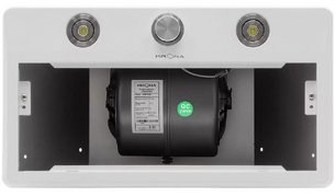 Встраиваемая вытяжка Крона SVEN 600 white one knob фото 3 в Челябинске Встраиваемая вытяжка KRONA SVEN 600 white one knob фото 3 в Челябинске