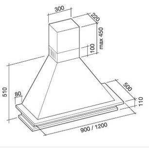 Вытяжка Фалмек Tempo Antico 90 (600) white фото 2 в Челябинске Вытяжка Falmec Tempo Antico 90 (600) white фото 2 в Челябинске