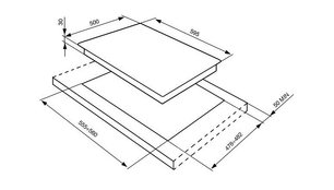 Варочная панель Smeg SRV864RAG фото 2 в Челябинске