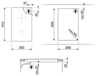 Варочная панель Smeg SE232TD1 фото 3 в Челябинске