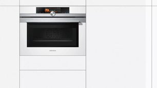 Компактный духовой шкаф Сименс CM 678G4W1 фото 2 в Челябинске Компактный духовой шкаф Siemens CM 678G4W1 фото 2 в Челябинске