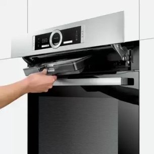 Компактный паровой духовой шкаф Бош CSG 636 BS3 фото 4 в Челябинске Компактный паровой духовой шкаф Bosch CSG 636 BS3 фото 4 в Челябинске