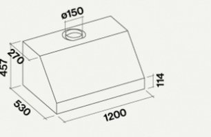 Вытяжка Falmec Zeus 120 PRO фото 3 в Челябинске