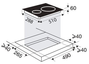 Индукционная варочная панель Brandt BPI1621UB фото 4 в Челябинске