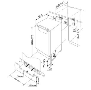 Встраиваемый холодильник Кертинг KSI 8186 фото 4 в Челябинске Встраиваемый холодильник Korting KSI 8186 фото 4 в Челябинске