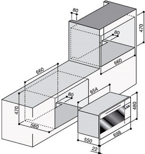 Духовой шкаф Рестарт ELF049 Green фото 2 в Челябинске Духовой шкаф Restart ELF049 Green фото 2 в Челябинске