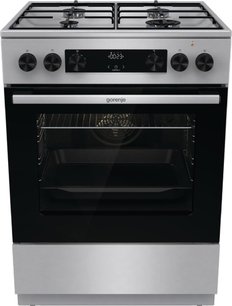 Комбинированная плита Горение GKS6C70XJ фото 2 в Челябинске Комбинированная плита Gorenje GKS6C70XJ фото 2 в Челябинске