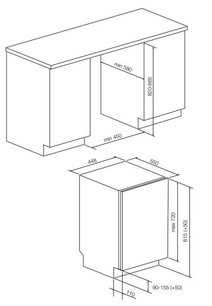 Встраиваемая посудомоечная машина Graude VGE 45.0 фото 3 в Челябинске