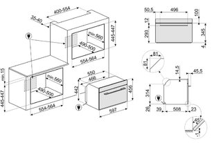 Духовой шкаф Smeg SF4106WVCPS фото 4 в Челябинске