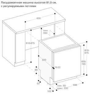 Встраиваемая посудомоечная машина Gaggenau DF480163F фото 2 в Челябинске