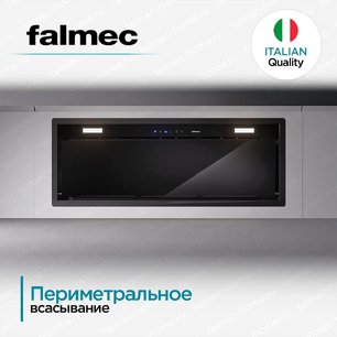 Встраиваемая вытяжка Falmec BUILT-IN BURANO 70 BK фото 4 в Челябинске
