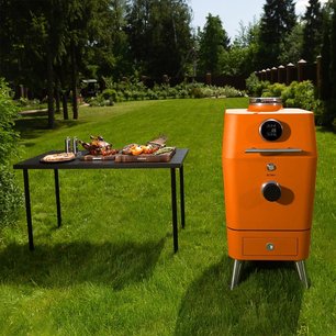 Уличный угольный гриль БОРК G610 or фото 2 в Челябинске Уличный угольный гриль BORK G610 or фото 2 в Челябинске