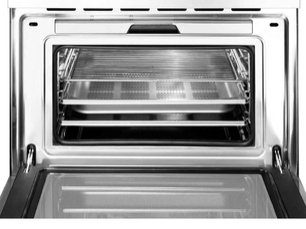 Компактный духовой шкаф с пароваркой Смег SF4750VCBS фото 3 в Челябинске Компактный духовой шкаф с пароваркой Smeg SF4750VCBS фото 3 в Челябинске