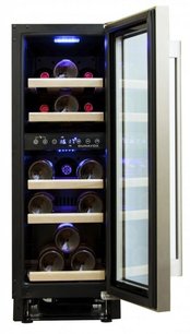 Винный шкаф Дунавокс DX-17.58DBK/DP фото 3 в Челябинске Винный шкаф Dunavox DX-17.58DBK/DP фото 3 в Челябинске