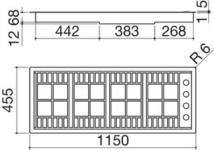 Газовая варочная панель Barazza 1PLB3T фото 4 в Челябинске