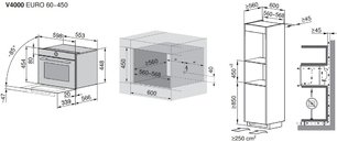 Встраиваемая микроволновая печь V-ZUG CombiMiwell V4000 45 CM4T-24025 (платиновое стекло) фото 4 в Челябинске