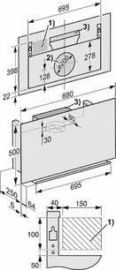 Вытяжка Миле DA9090W GRGR фото 3 в Челябинске Вытяжка Miele DA9090W GRGR фото 3 в Челябинске