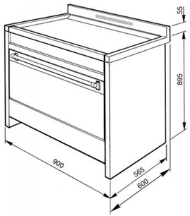 Варочный центр Смег CS19RW-6 фото 2 в Челябинске Варочный центр Smeg CS19RW-6 фото 2 в Челябинске