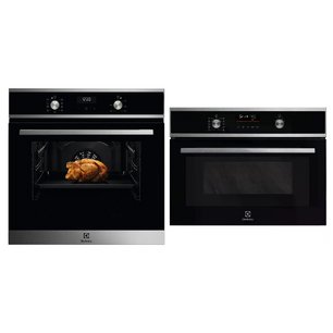 Electrolux (духовой шкаф EOD5H70BX + микроволновая печь EVM 6E46X) фото в Челябинске Electrolux (духовой шкаф EOD5H70BX + микроволновая печь EVM 6E46X) фото в Челябинске