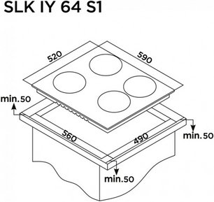 Индукционная варочная панель Schaub Lorenz SLK IY 64 S1 фото 4 в Челябинске