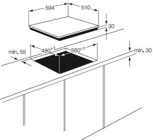 Варочная панель AEG HG654440SM фото 4 в Челябинске
