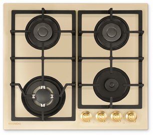 Газовая варочная панель Hyundai HHG 6436 BE фото в Челябинске