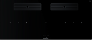 Индукционная варочная поверхность с вытяжкой Kuppersbusch KMI 12850.0 SR-S Black Velvet фото в Челябинске