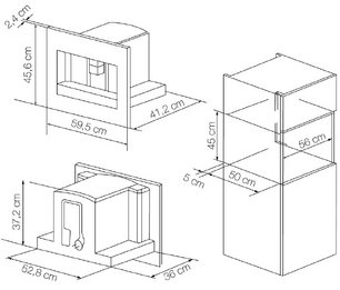 Встраиваемая кофемашина Lofra DolceVita 60 YBRBI66T CHROME фото 4 в Челябинске