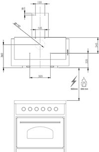 Вытяжка Пандо P-730/90 CR NE V. 1050 SEC PLUS фото 3 в Челябинске Вытяжка Pando P-730/90 CR NE V. 1050 SEC PLUS фото 3 в Челябинске
