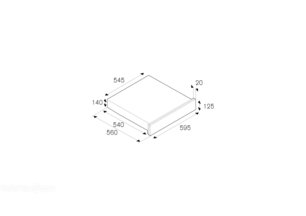 Встраиваемый ящик для подогрева Bertazzoni WD60HERA фото 4 в Челябинске