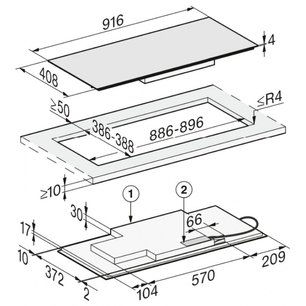 Индукционная варочная панель Miele KM7689 FL фото 3 в Челябинске