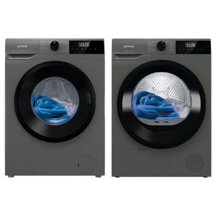 Gorenje (стиральная машина W2NHPI62SCSS + сушильная машина D2HNE82/C) фото в Челябинске