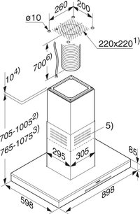Вытяжка Миле DA6690D OBSW черный фото 3 в Челябинске Вытяжка Miele DA6690D OBSW черный фото 3 в Челябинске