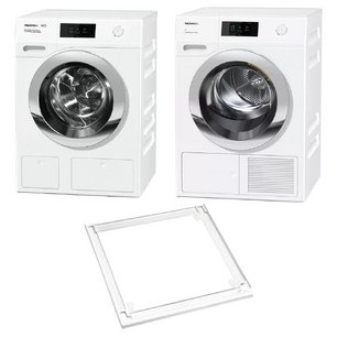 Miele ChromeEdition (стиральная машина WCR890WPS + сушильная машина TCR790WP + монтажный элемент WTV501) фото в Челябинске