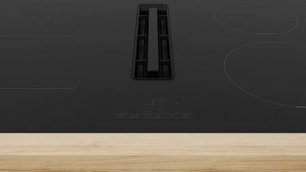 Индукционная варочная панель с вытяжкой Bosch PVS811B16E фото 2 в Челябинске