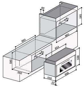 Духовой шкаф Ilve 900-BVG GF фото 3 в Челябинске