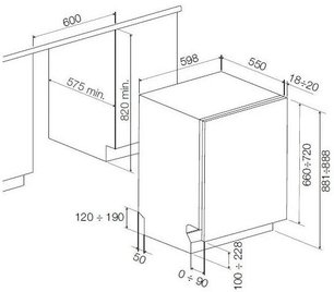 Встраиваемая посудомоечная машина Фулгор Милано FDW 82103 фото 4 в Челябинске Встраиваемая посудомоечная машина Fulgor Milano FDW 82103 фото 4 в Челябинске