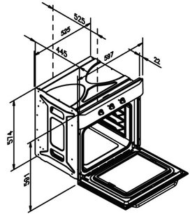 Духовой шкаф Зигмунд Штайн BN 19.504 S фото 2 в Челябинске Духовой шкаф Zigmund Shtain BN 19.504 S фото 2 в Челябинске