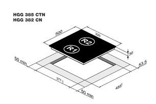 Варочная поверхность Korting HGG 385 CTN фото 3 в Челябинске