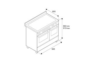 Варочный центр Бертаззони PRO105I2EXT фото 4 в Челябинске Варочный центр Bertazzoni PRO105I2EXT фото 4 в Челябинске