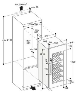 Винный шкаф Гаггенау RW 424-260 фото 2 в Челябинске Винный шкаф Gaggenau RW 424-260 фото 2 в Челябинске