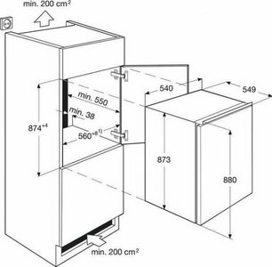 Встраиваемый холодильник Электролюкс LRB2AE88S фото 4 в Челябинске Встраиваемый холодильник Electrolux LRB2AE88S фото 4 в Челябинске