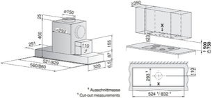 Встраиваемая вытяжка Фауцуг AiroClearCabinet V4000 AE4T-64010 фото 3 в Челябинске Встраиваемая вытяжка V-ZUG AiroClearCabinet V4000 AE4T-64010 фото 3 в Челябинске