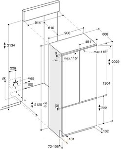 Встраиваемый холодильник Гаггенау RY 492-301 фото 3 в Челябинске Встраиваемый холодильник Gaggenau RY 492-301 фото 3 в Челябинске