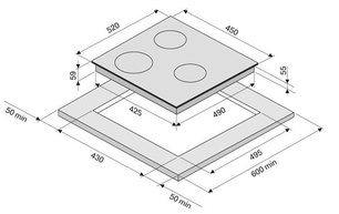 Варочная панель Крона REMO 45 BL фото 4 в Челябинске Варочная панель KRONA REMO 45 BL фото 4 в Челябинске