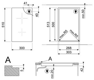 Варочная панель Smeg SE232TD1 фото 2 в Челябинске