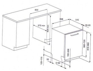 Посудомоечная машина Куперсберг GLF 689 фото 2 в Челябинске Посудомоечная машина Kuppersberg GLF 689 фото 2 в Челябинске