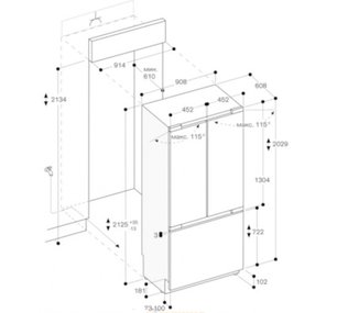 Встраиваемая холодильно-морозильная комбинация Гаггенау RY492304 фото 3 в Челябинске Встраиваемая холодильно-морозильная комбинация Gaggenau RY492304 фото 3 в Челябинске